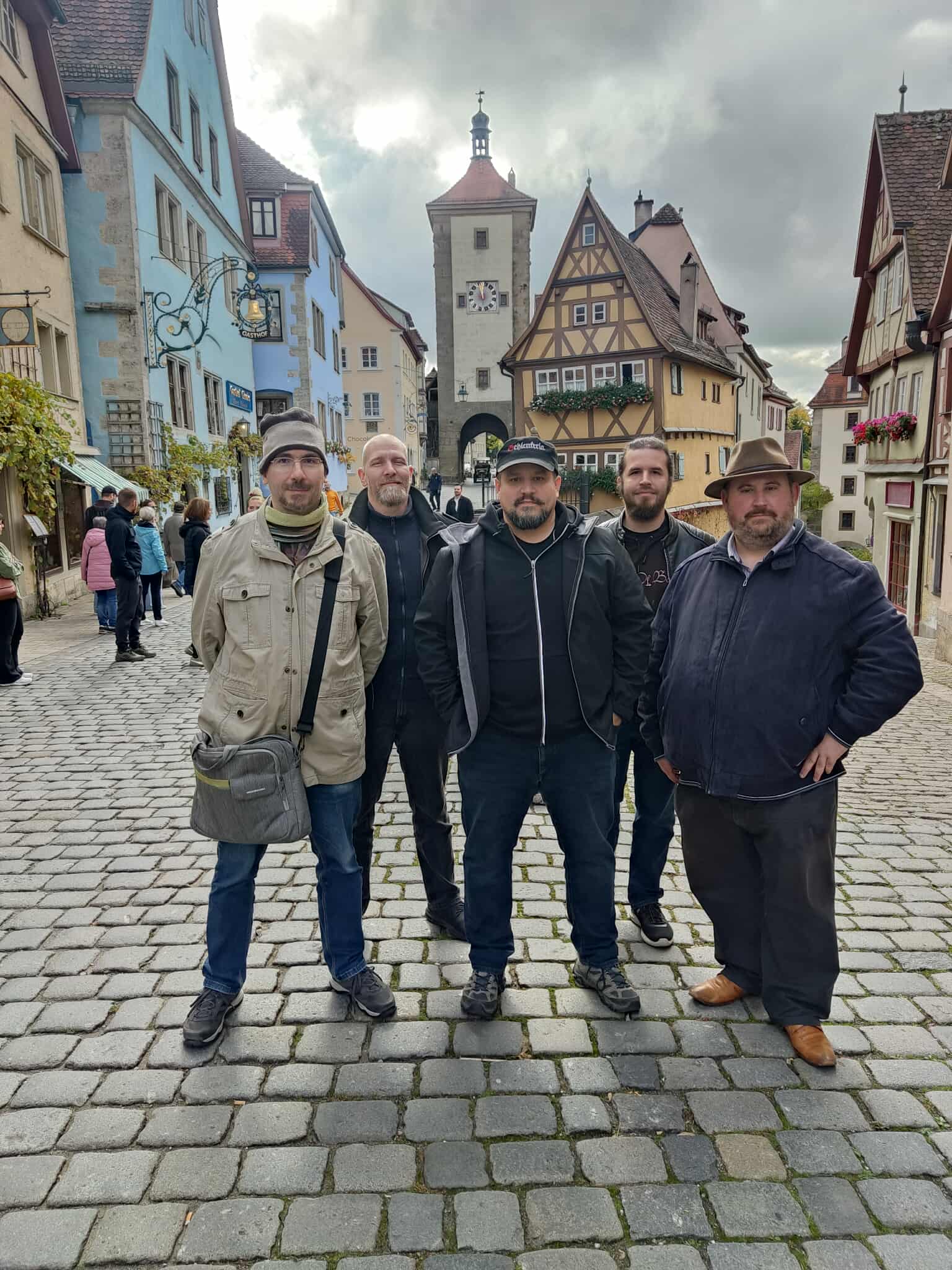 Hungarians invading the Plönlein.